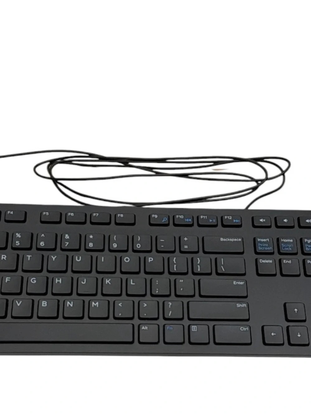 Dell Black USB Wired Full-Size Keyboard with Numeric Keypad